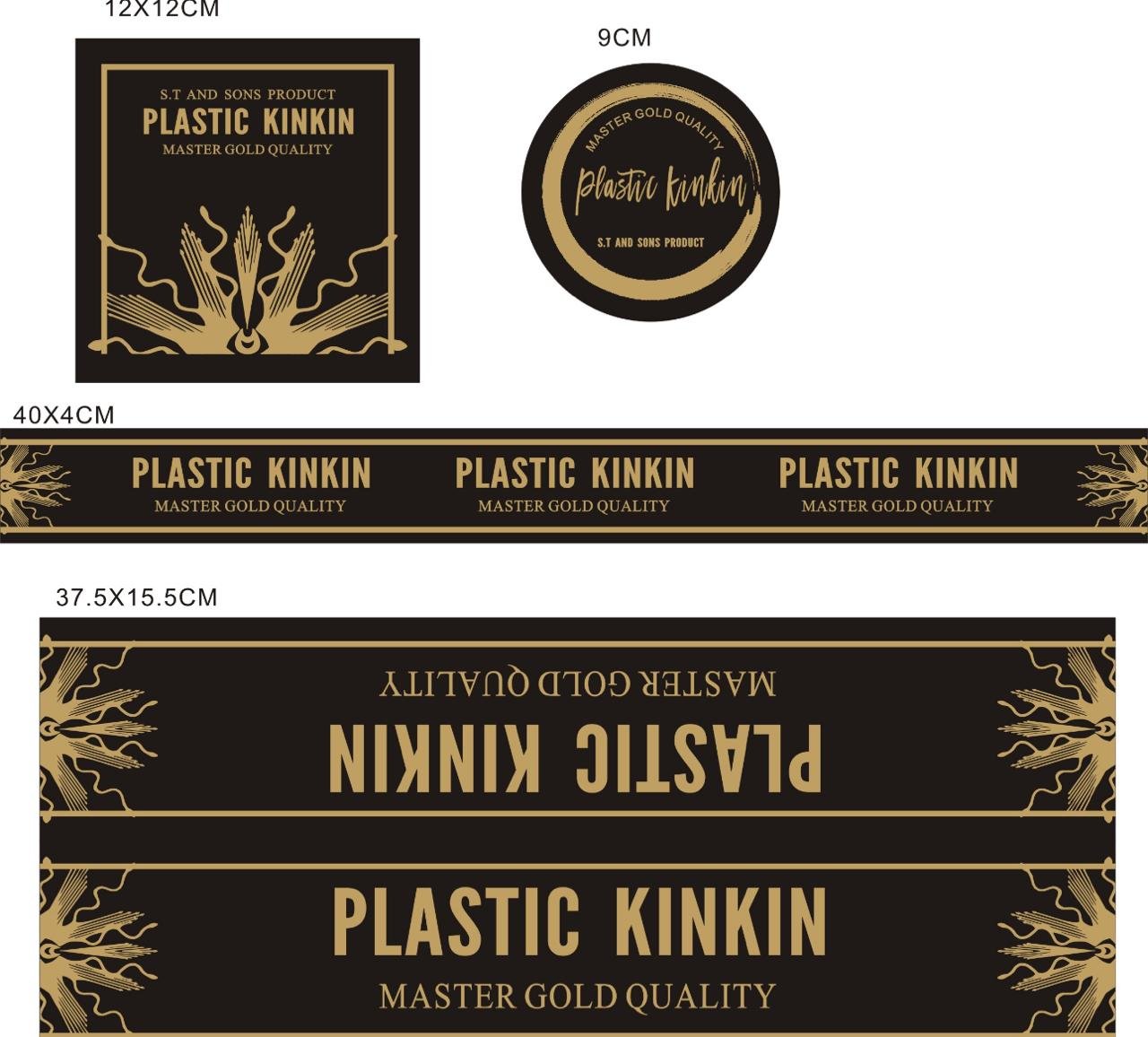 Plastic Kinkin Label D#2