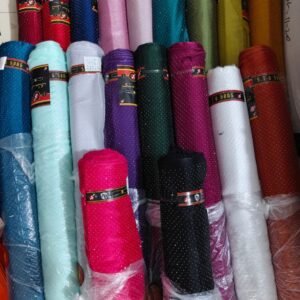 Silk Fabric YoYo Dot's